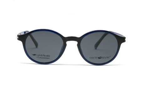 عینک طبی نوجوان با رویه آفتابی سنترواستایل - CentroStyle F0078 - F0078 180