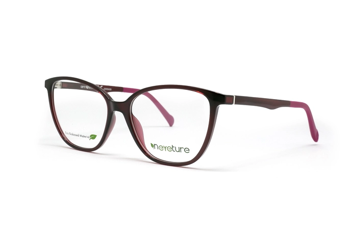 عینک طبی گربه‌ای با رویه آفتابی سنترواستایل سازگار با محیط زیست - CentroStyle neyeture F0459 - F0459 133