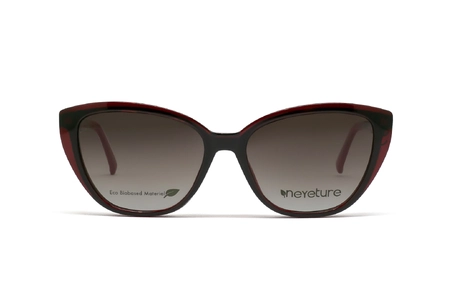 عینک طبی گربه‌ای با رویه آفتابی سنترواستایل سازگار با محیط زیست - CentroStyle neyeture F0459 - F0459 133