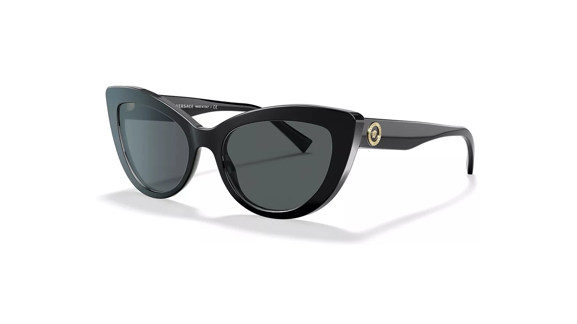 عینک آفتابی کائوچویی گربه ای زنانه ورساچه - Versace VE4388 - VE4388 GB1/87