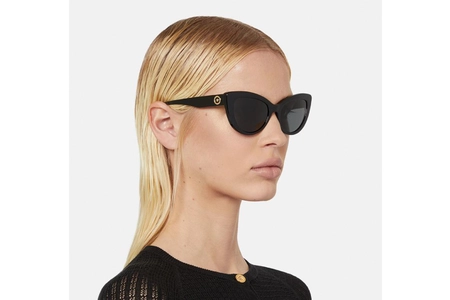 عینک آفتابی کائوچویی گربه ای زنانه ورساچه - Versace VE4388 - VE4388 GB1/87