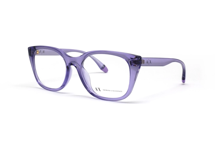 عینک طبی گربه‌ای ترنسپرنت آرمانی اکسچنج - Armani Exchange AX3099U - AX3099U 8236