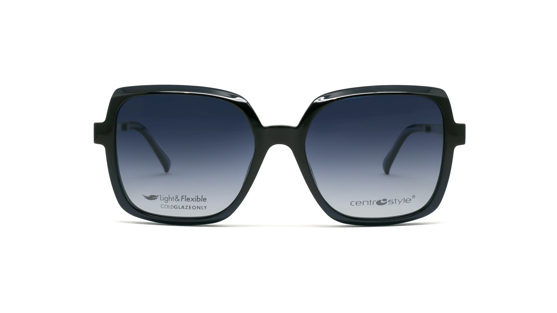 عینک طبی مربعی با رویه آفتابی سنترواستایل - CentroStyle F0424 - F0424 236