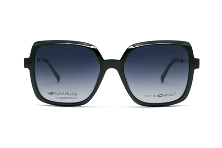 عینک طبی مربعی با رویه آفتابی سنترواستایل - CentroStyle F0424 - F0424 236