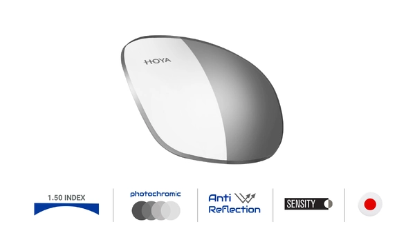 عدسی فتوکرومیک هویا - Hoya Sensity II
