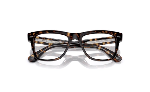 عینک طبی - تمام فریم - کائوچویی - الیور پیپلز - قهوه ای هاوانا - عکس شماره 4