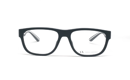 عینک طبی - تمام فریم - کائوچویی - آرمانی اکسچنج - سرمه ای - عکس شماره 2