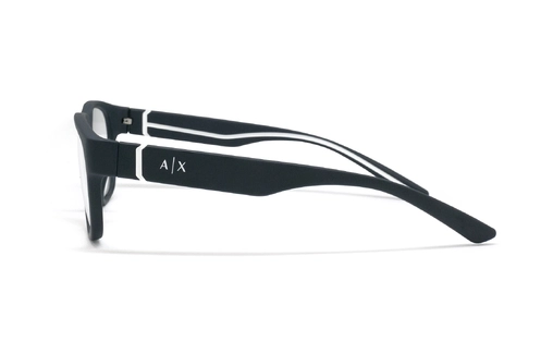 عینک طبی - تمام فریم - کائوچویی - آرمانی اکسچنج - سرمه ای - عکس شماره 3