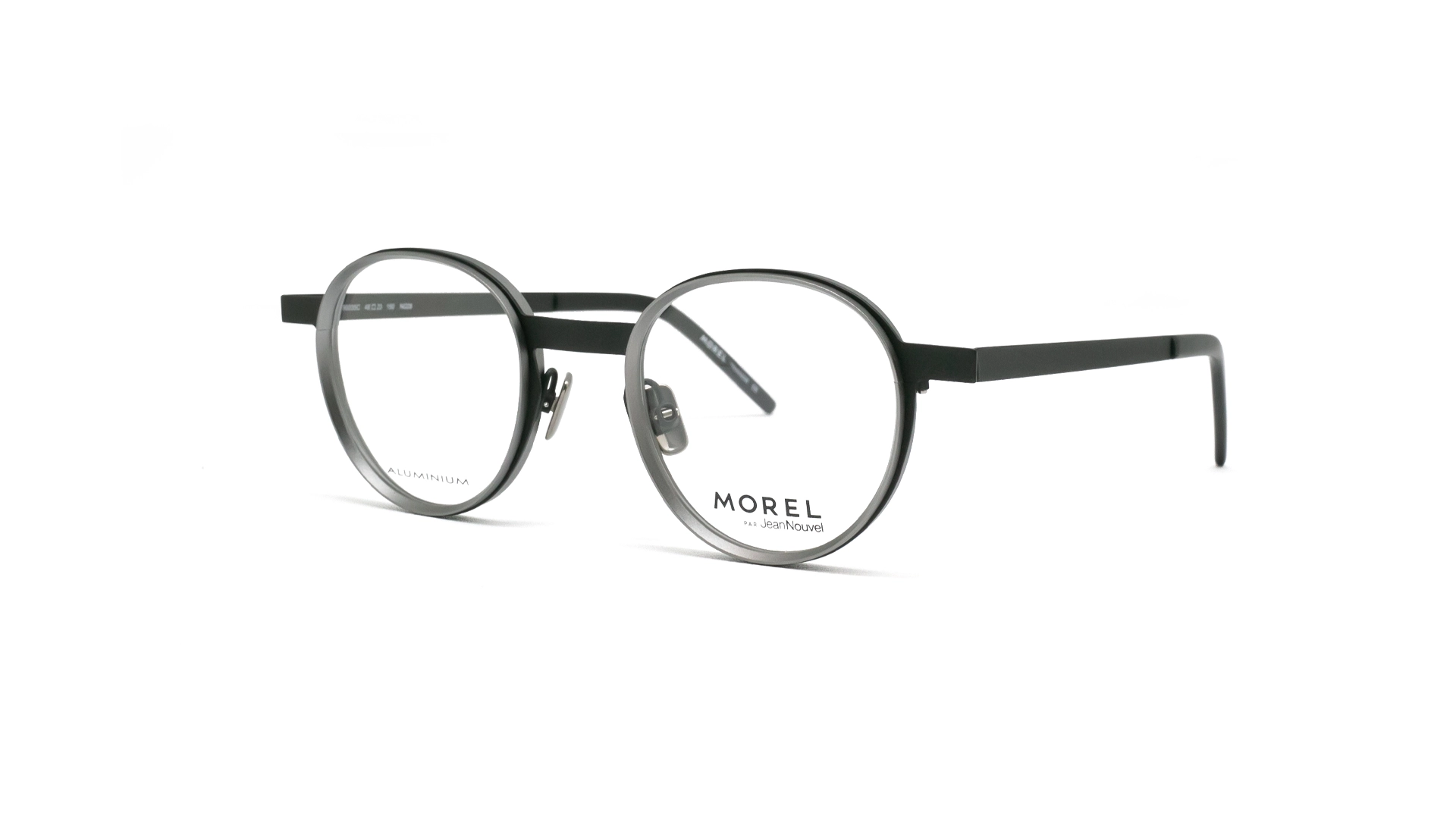عینک طبی گرد ژان نوول - Morel Jean Nouvel 90035C - 90035C NG08