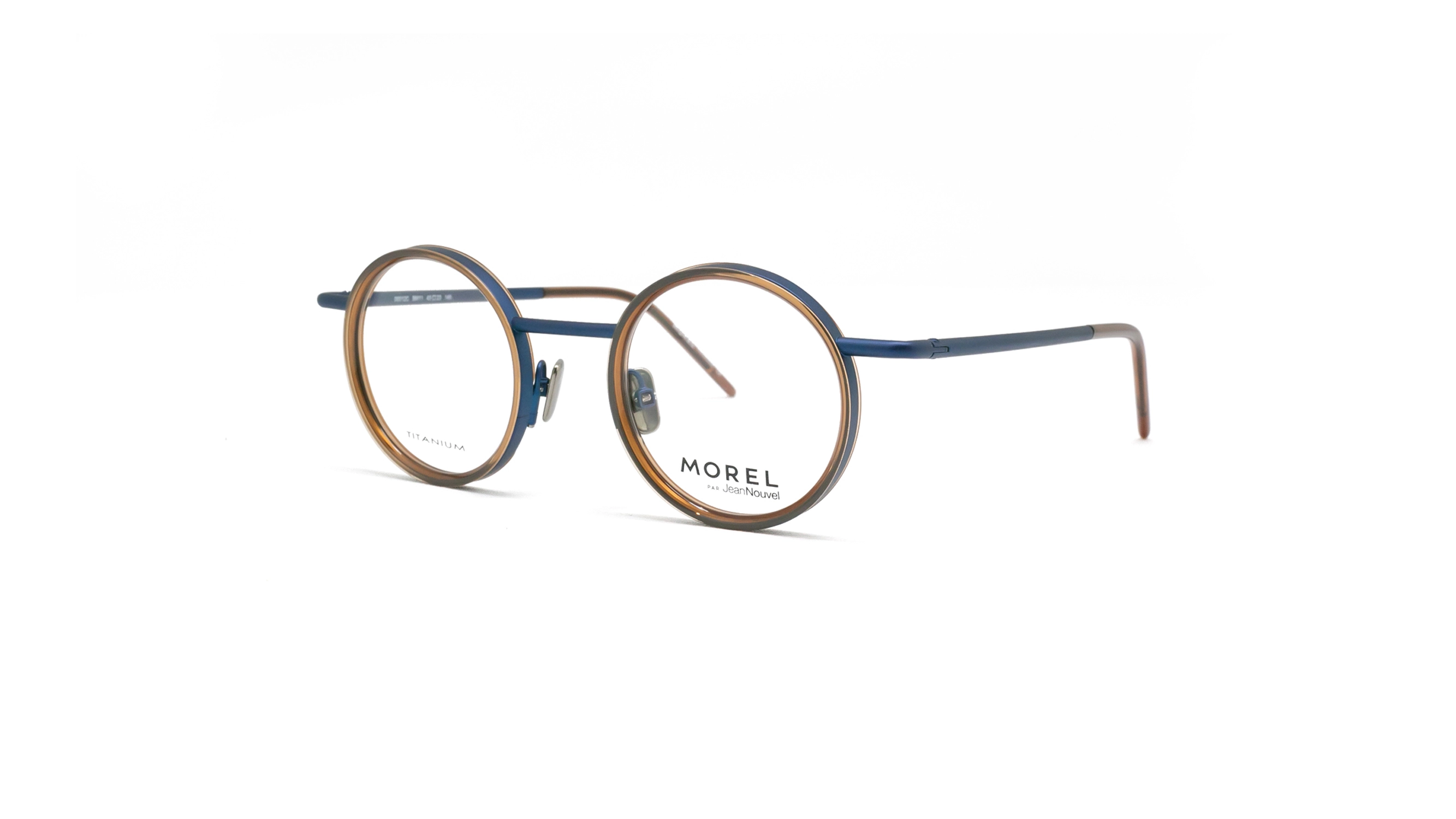 عینک طبی گرد ژان نوول - JEAN NOUVEL 90012C - 90012C BM11