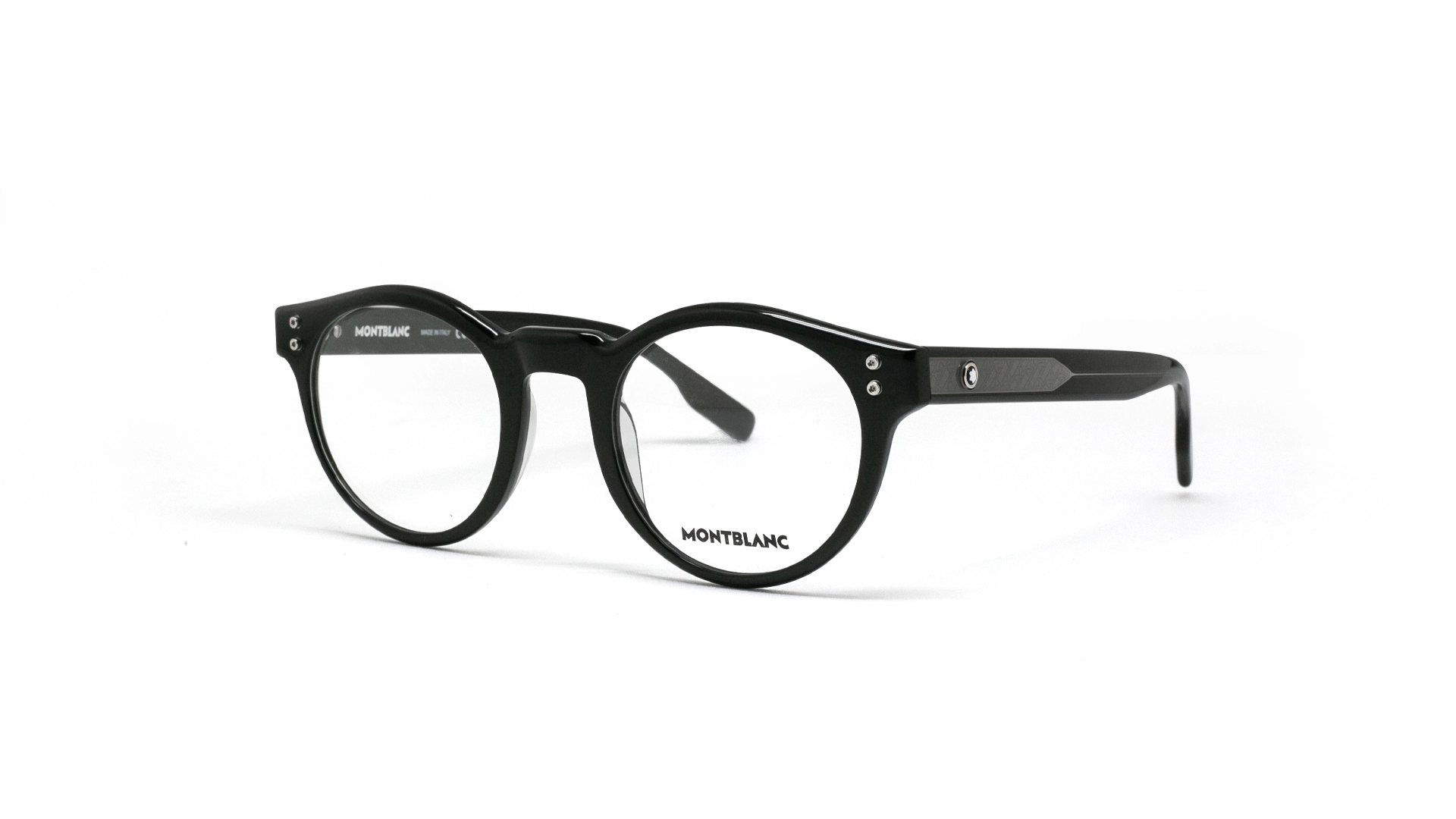 عینک طبی کائوچویی گرد مون بلان - Mont Blanc MB0123O - MB0123O 001