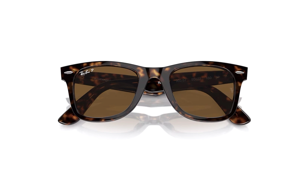 عینک آفتابی - تمام فریم - کائوچویی - ری بن - قهوه ای هاوانا - قهوه ای - عکس شماره 4