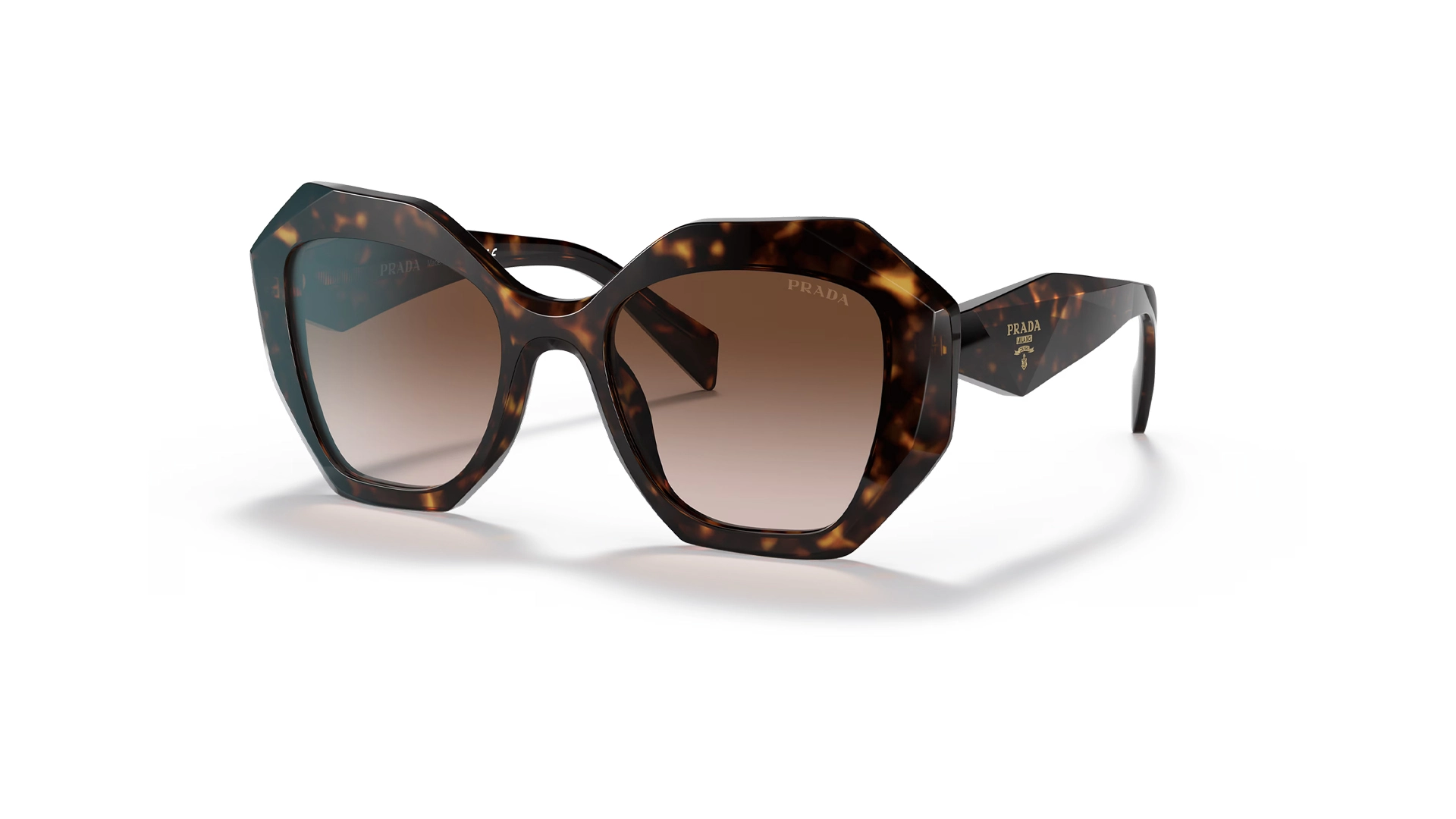 عینک آفتابی کائوچویی زنانه پرادا - PRADA SPR16W - SPR16W 2AU-6S1