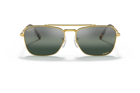 عینک آفتابی پلاریزه کرومانس ری بن مدل کاروان طرح جدید - Ray Ban NEW CARAVAN POLARIZED RB3636C - RB3636 9196G6