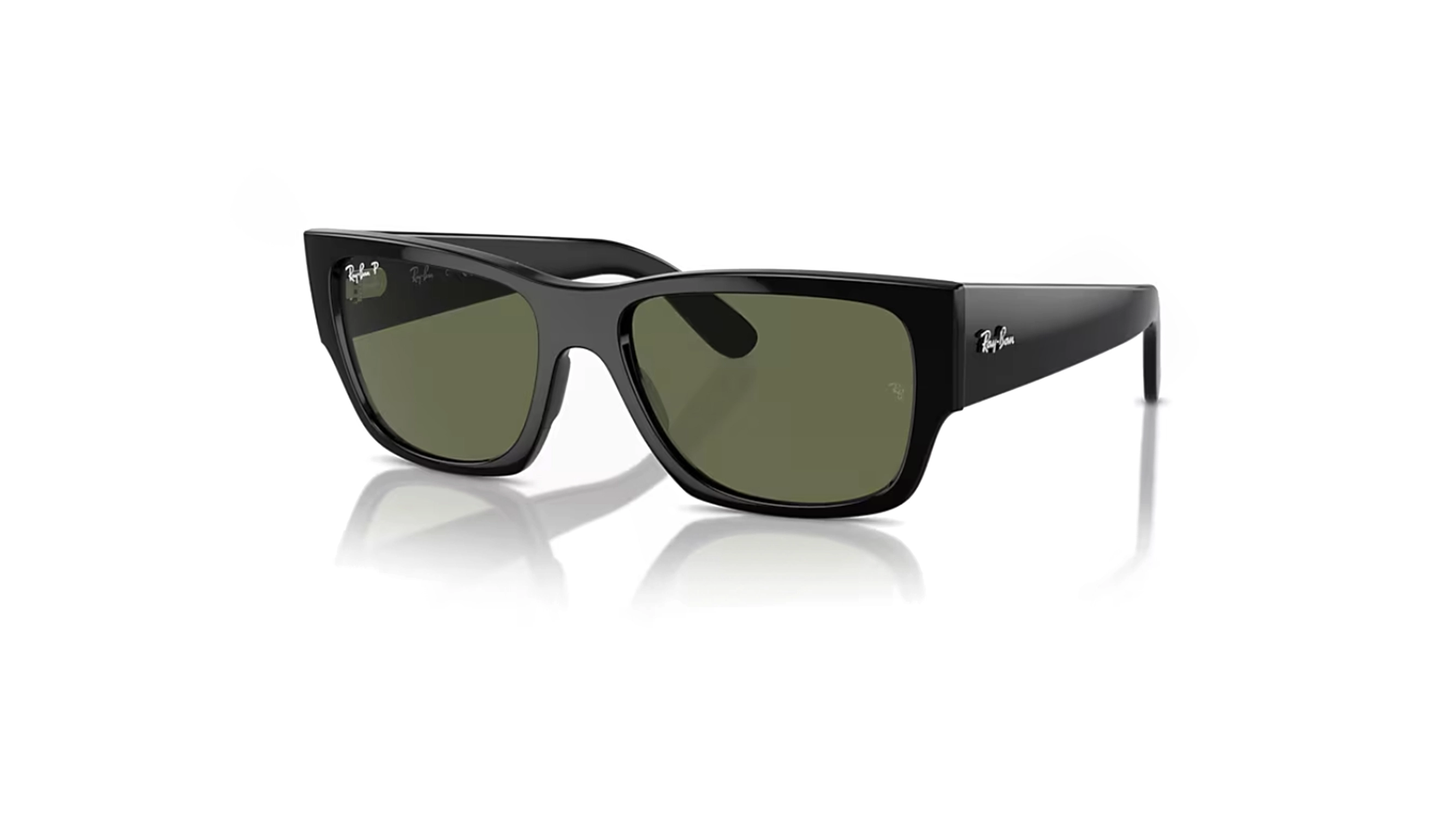 عینک آفتابی پلاریزه مستطیلی ری بن - Ray Ban Carlos POLARIZED RB0947S - RB0947S 901/58