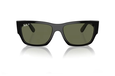 عینک آفتابی پلاریزه مستطیلی ری بن - Ray Ban Carlos POLARIZED RB0947S - RB0947S 901/58