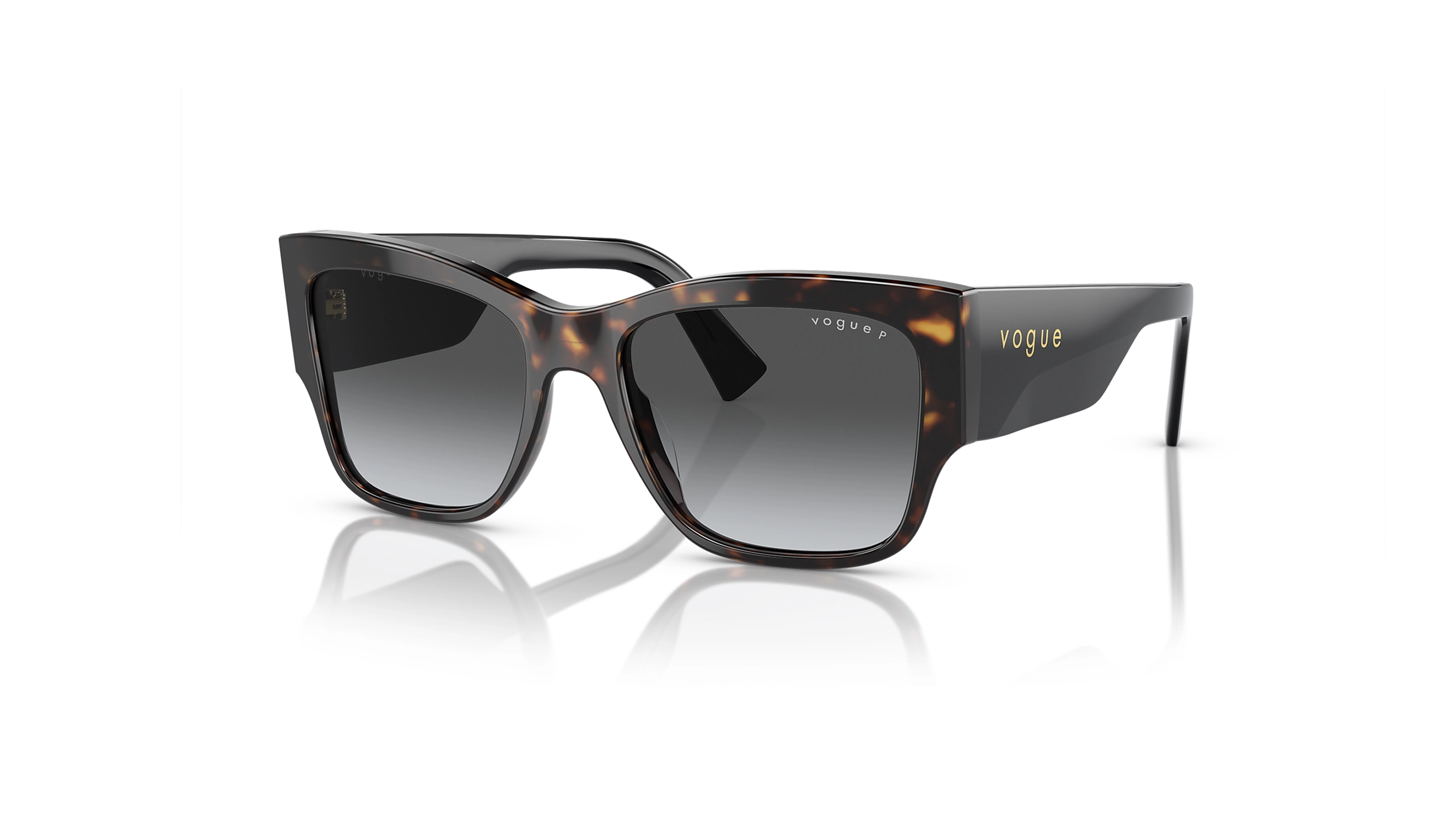 عینک آفتابی پلاریزه پروانه‌ای وگ - Vogue Polarized VO5462S - VO5462S W656T3