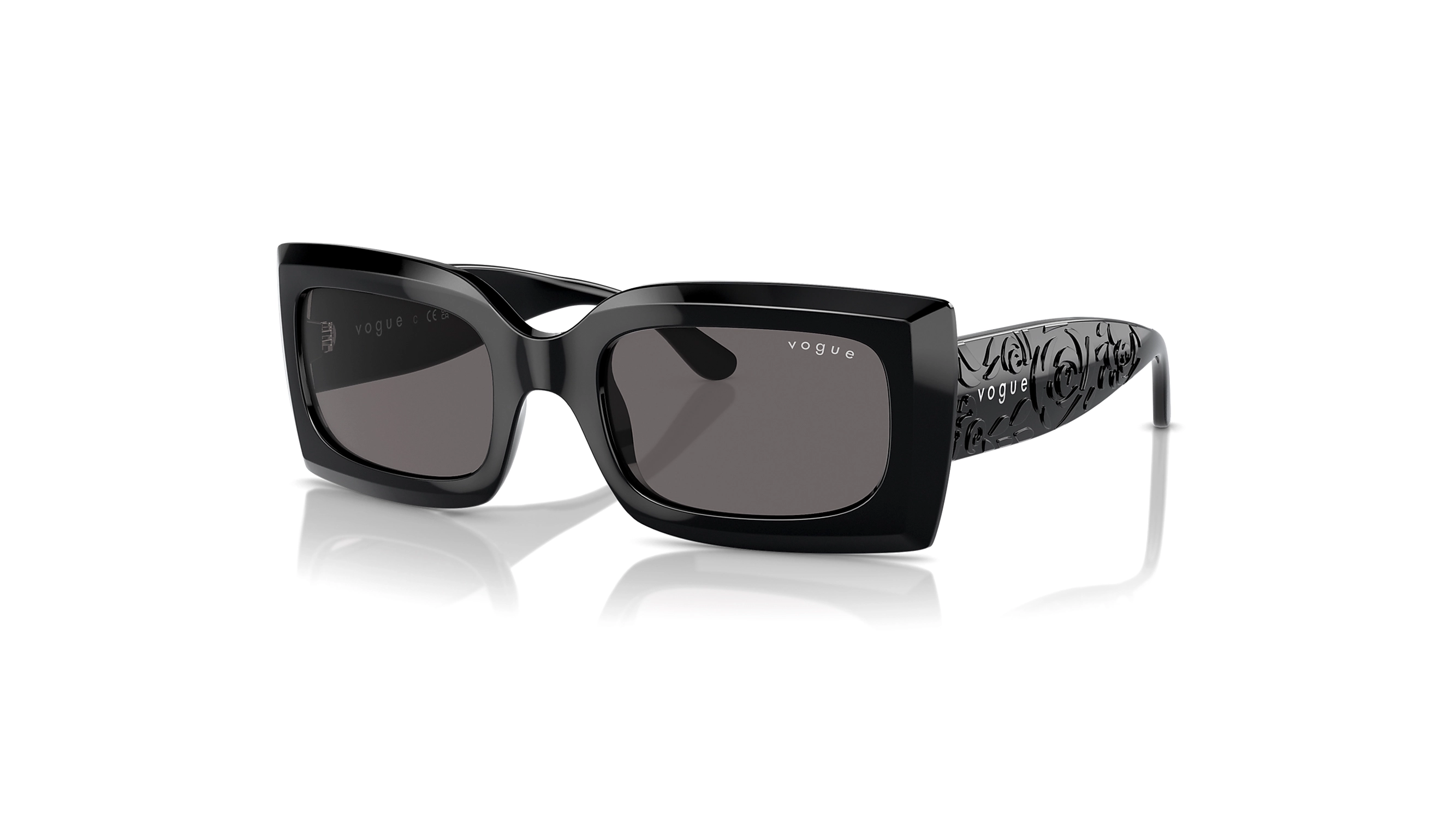عینک آفتابی مستطیلی وگ - Vogue VO5526S - VO5526S W44/87