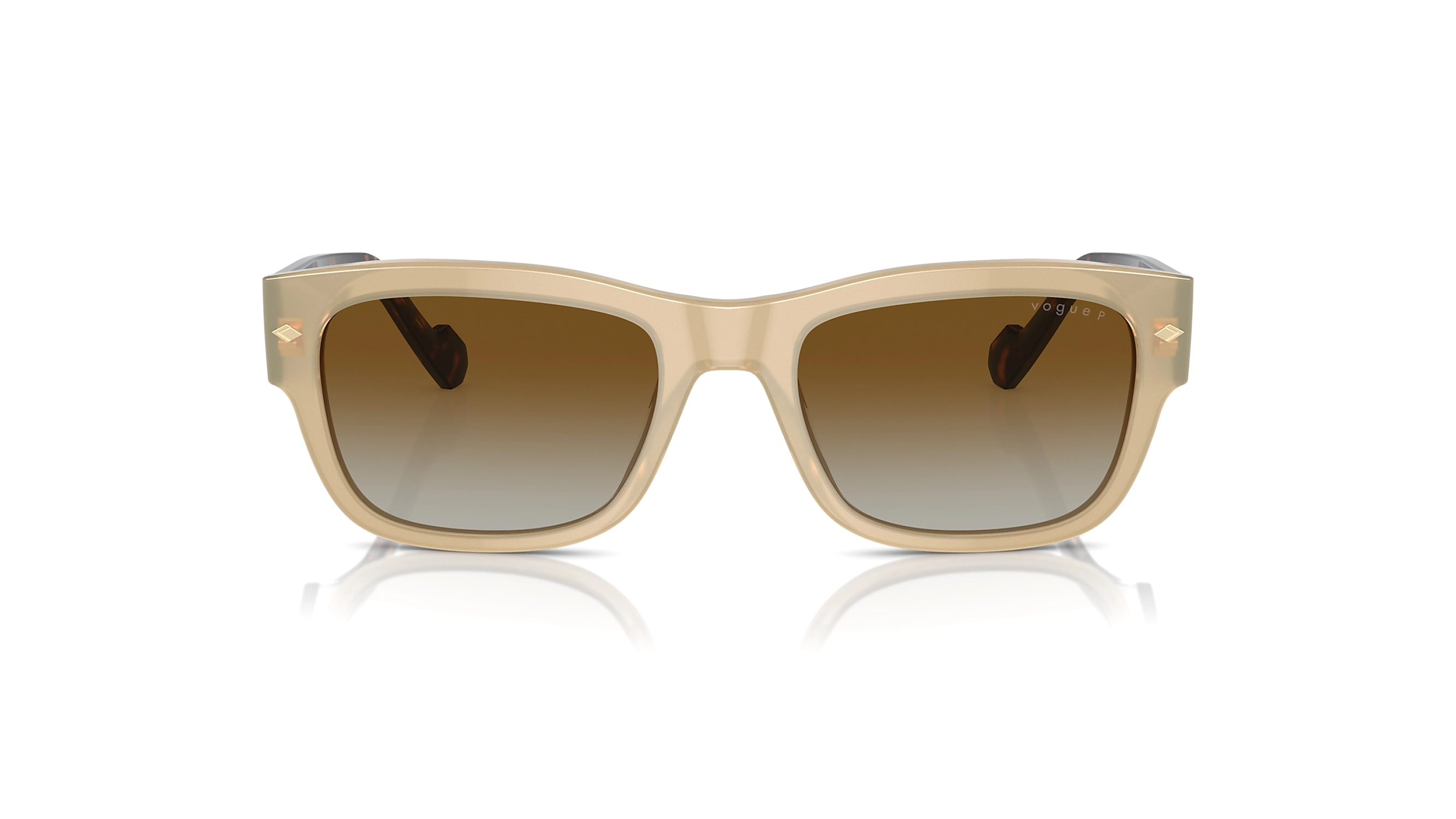عینک آفتابی مستطیلی پلاریزه وگ - Vogue Polarized VO5530S - VO5530S W900T5