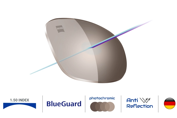 زایس بلوگارد فتوکرومیک