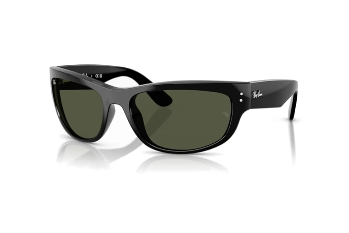 عینک آفتابی کائوچویی بیس دار ری بن - Ray Ban MEGA BALORAMA RB2289 - RB2289 90131