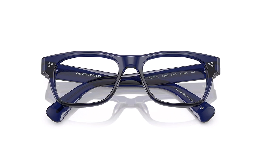 عینک طبی کائوچویی الیور پیپلز - Oliver Peoples Birell OV5524U با بدنه آبی - زاویه بالا