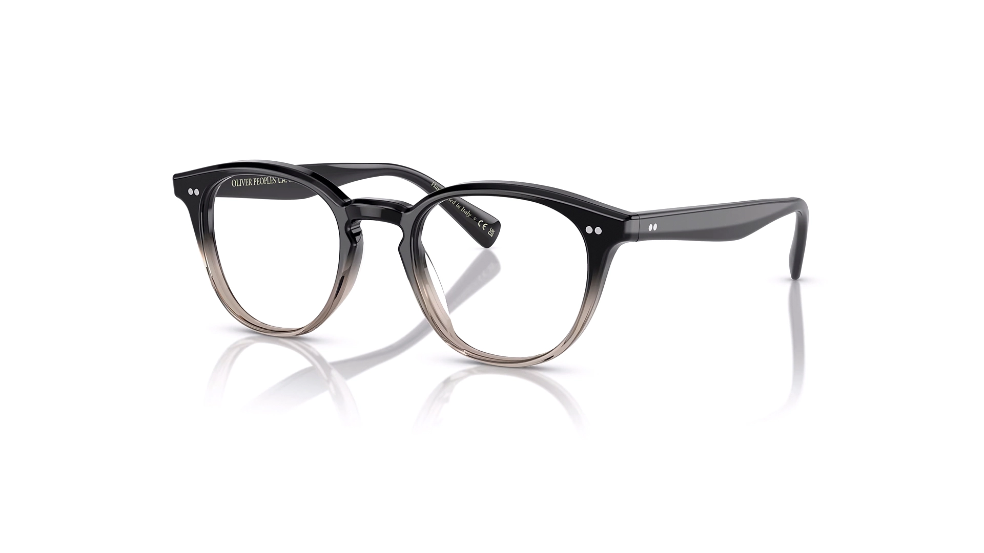 عینک طبی الیورپیپلز - Oliver Peoples OV5454U به رنگ مشکی و کرم - زاویه سه‌رخ