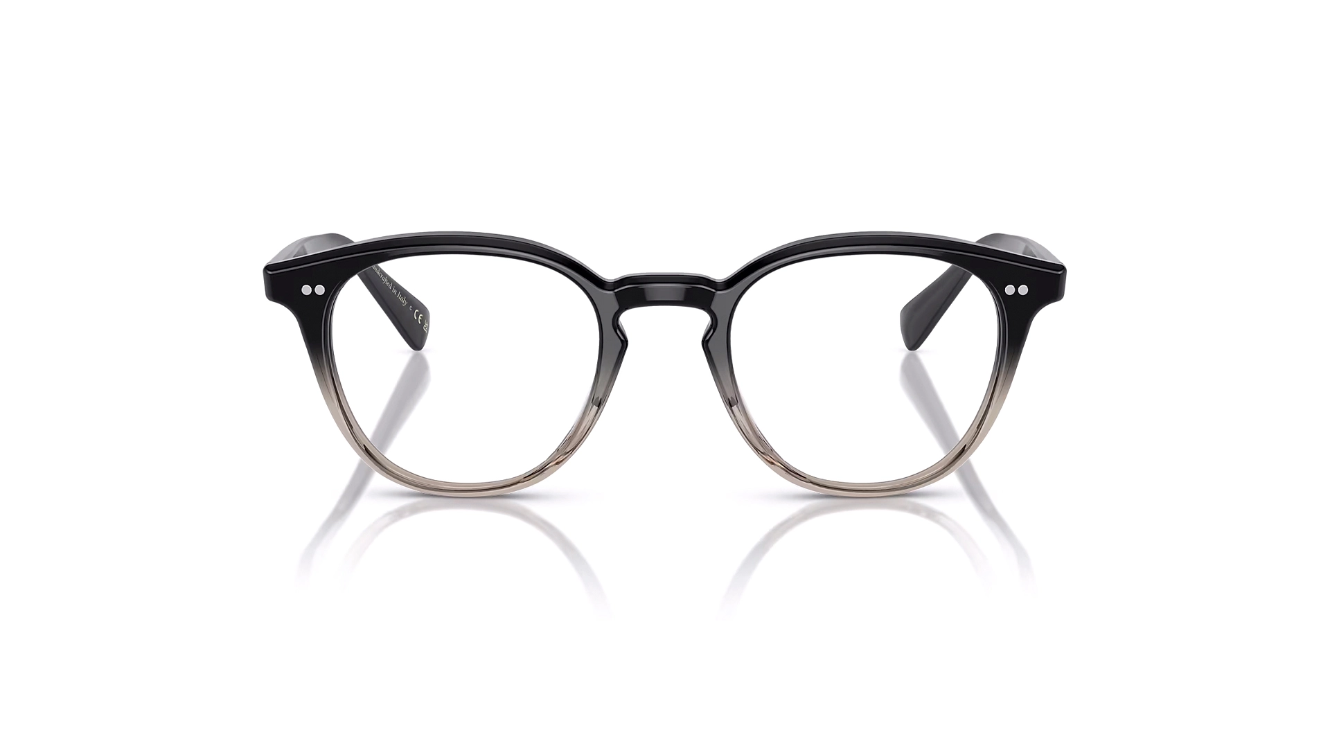 عینک طبی الیورپیپلز - Oliver Peoples OV5454U به رنگ مشکی و کرم - زاویه روبرو