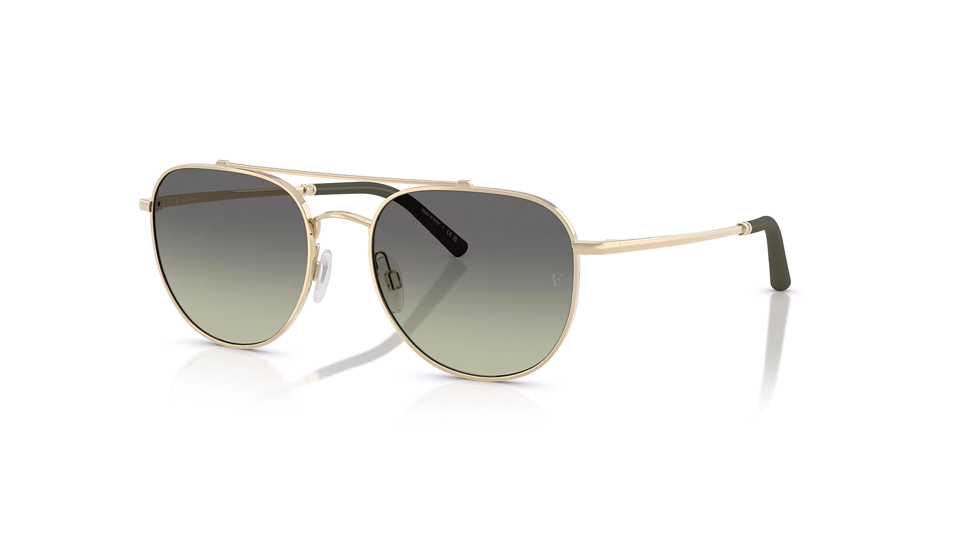 عینک آفتابی خلبانی راجر فدرر | الیورپیپلز - Oliver Peoples R-10 - OV1346S 52452A