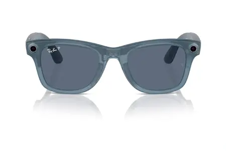 عینک آفتابی هوشمند ری بن متا - مدل ویفرر با عدسی پلاریزه - RAY-BAN | META WAYFARER RW4006 - RW4006 67552V