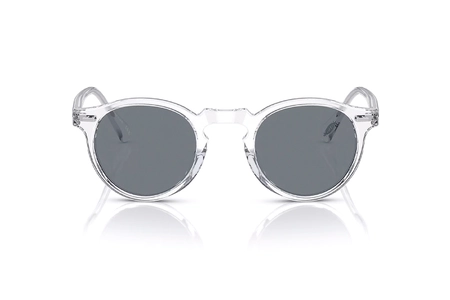 عینک آفتابی گرد شیشه ای فتوکرومیک Oliver Peoples - زاویه روبرو