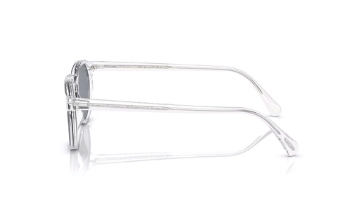 عینک آفتابی گرد شیشه ای فتوکرومیک Oliver Peoples - زاویه کنار