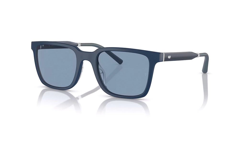 عینک آفتابی - تمام فریم - کائوچویی - الیور پیپلز - آبی - آبی - عکس شماره 1