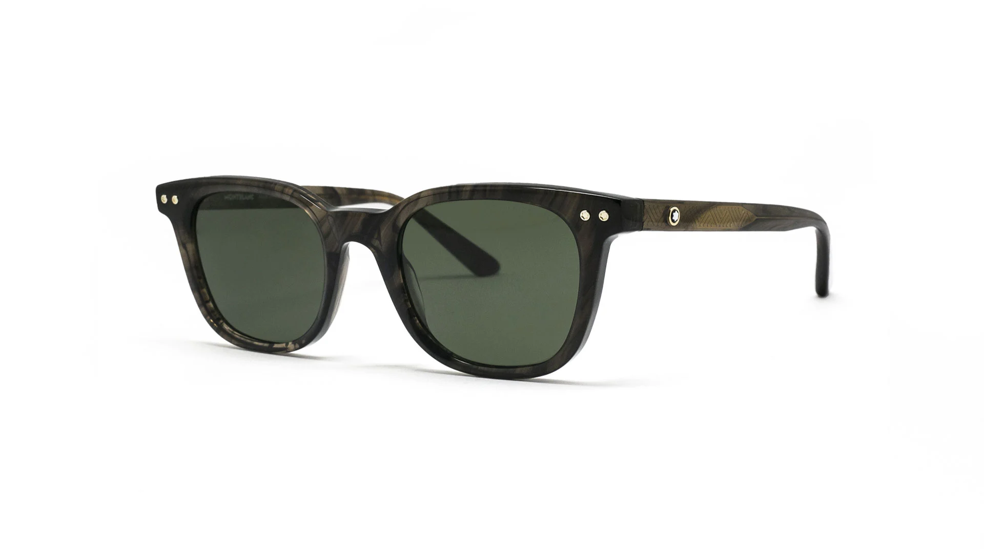 عینک آفتابی مربعی مون بلان - Mont Blanc MB0320 - MB0320 003