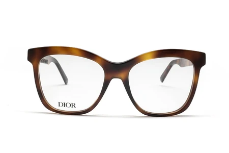 عینک طبی دیور رنگ قهوه‌ای هاوانا - زاویه روبرو