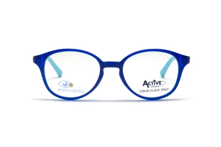 عینک طبی بچگانه سنترواستایل Centrostyle رنگ آبی - زاویه روبرو