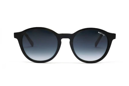 عینک آفتابی گرد موستانگ - زاویه تمام رخ