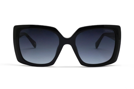 عینک آفتابی کائوچویی مشکی اوسه - OSSE - زاویه رو به رو