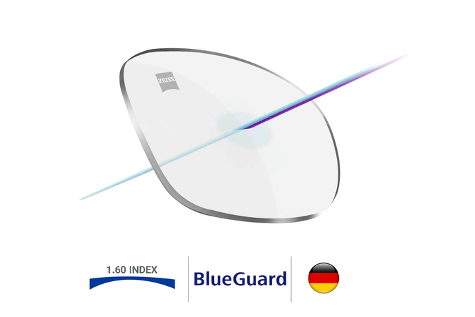 عدسی زایس بلوگارد ایندکس ۱.۶۰