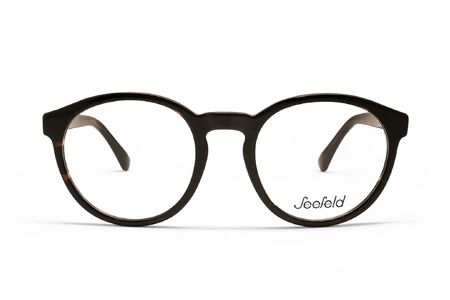 عینک طبی گرد سیفلد Seefeld مدل COBURG رنگ قهوه ای هاوانا - زاویه روبرو