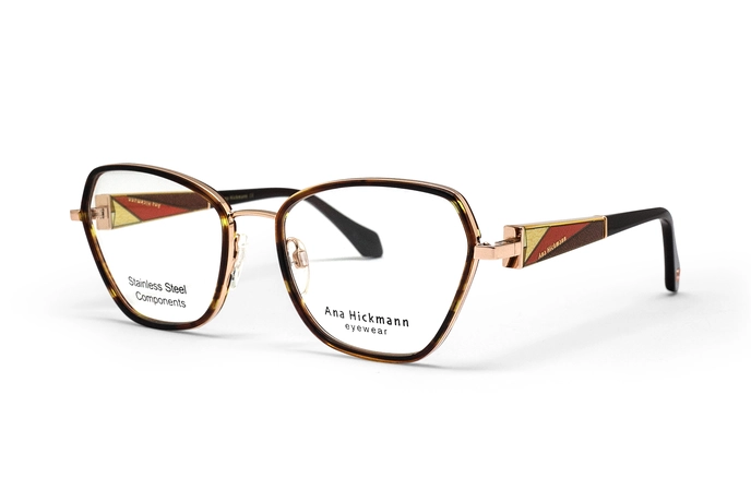 عینک طبی زنانه گربه ای آناهیکمن - Ana Hickmann AH1503 - AH1503 E01