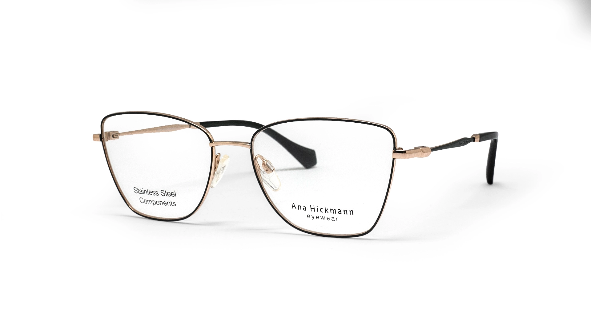 عینک طبی زنانه گربه‌ای آناهیکمن - Ana Hickmann AH1510 - AH1510 12A