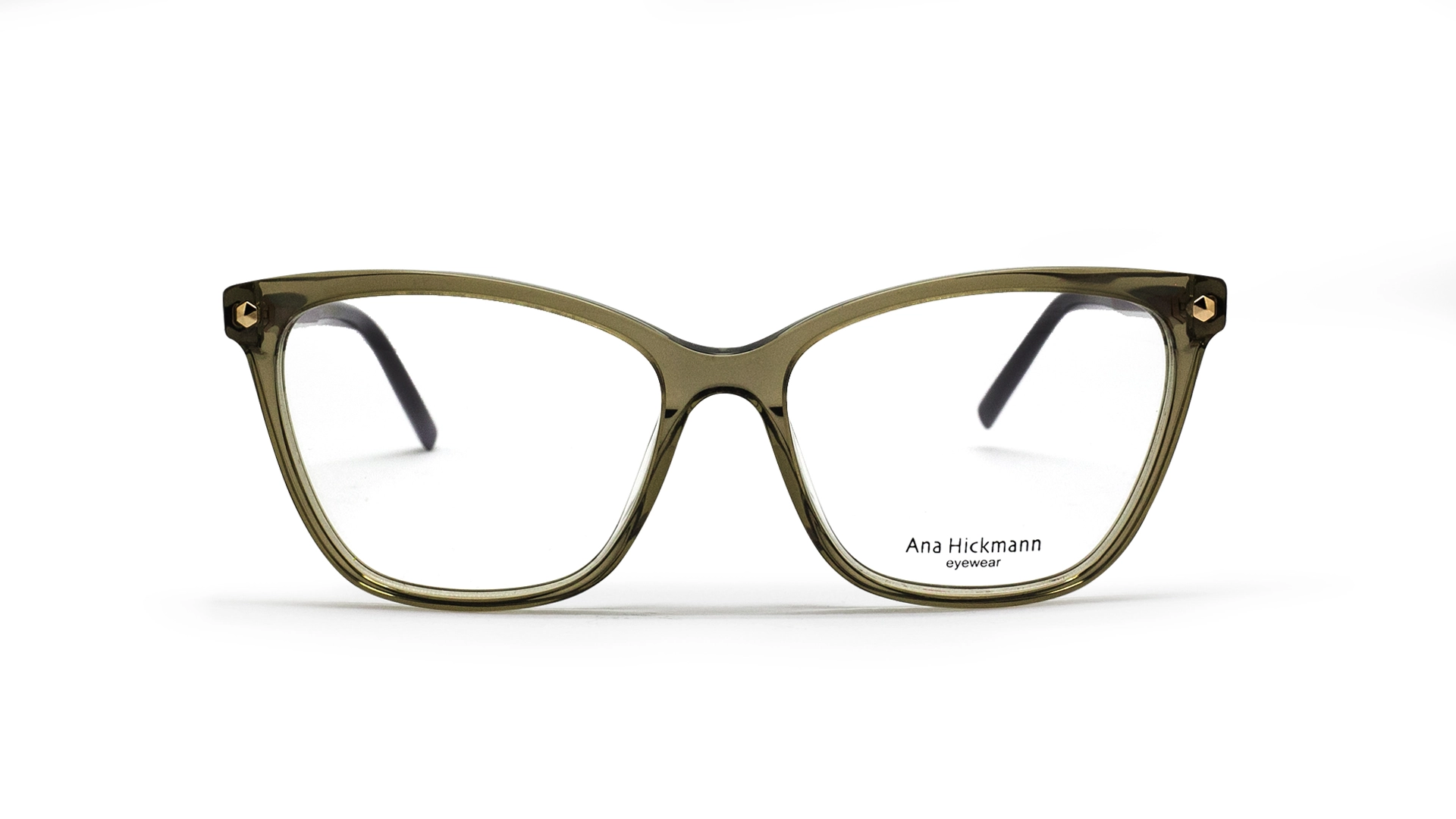 عینک طبی کائوچویی گربه ای زنانه آناهیکمن - Ana Hickmann AH6360s - AH6360 H02