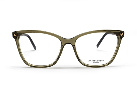 عینک طبی کائوچویی گربه ای زنانه آناهیکمن - Ana Hickmann AH6360s - AH6360 H02