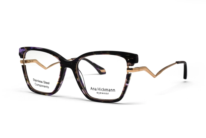 عینک طبی زنانه گربه‌ای آناهیکمن - Ana Hickmann AH6447S - AH6447S E01