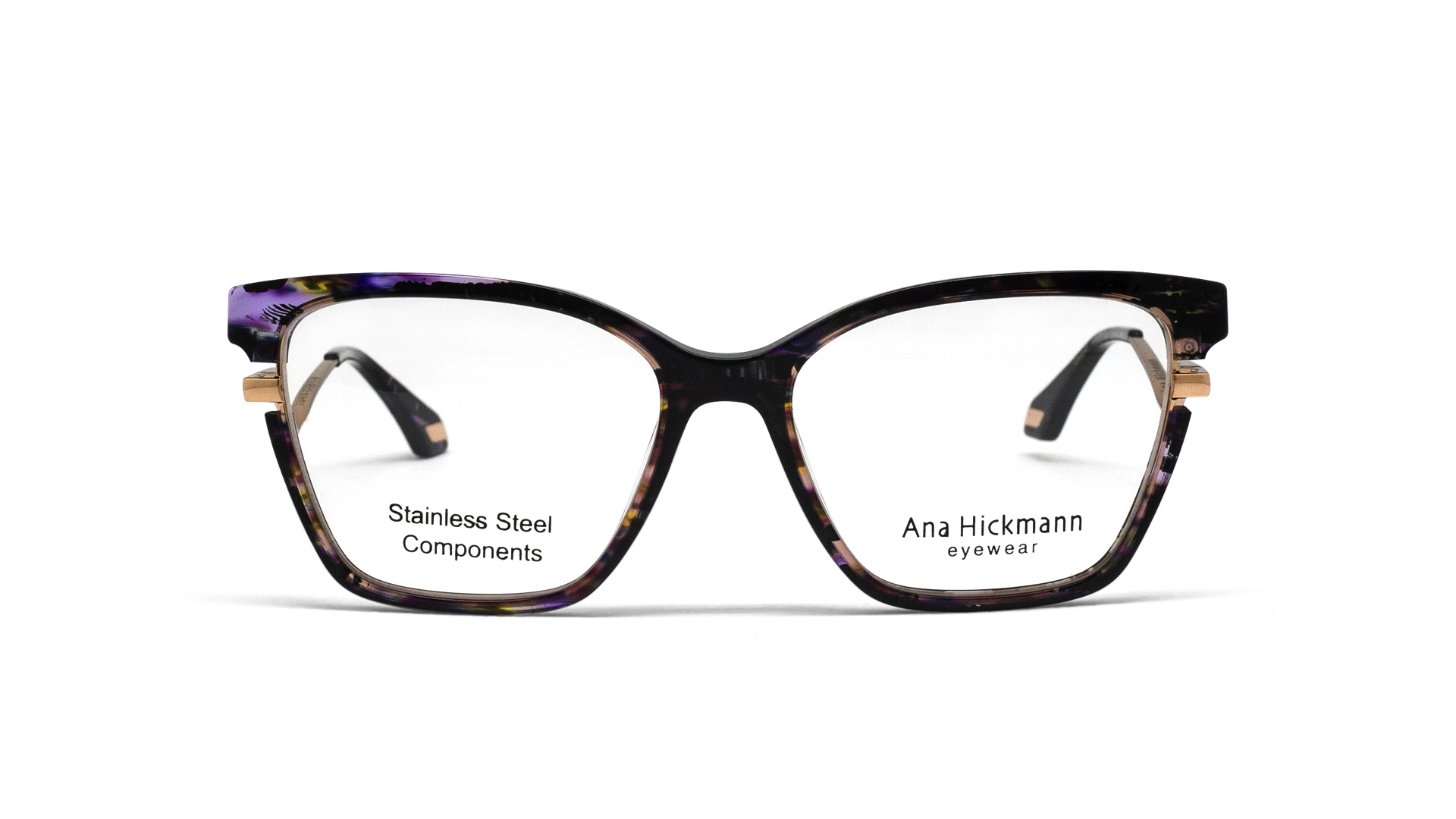 عینک طبی زنانه گربه‌ای آناهیکمن - Ana Hickmann AH6447S - AH6447S E01