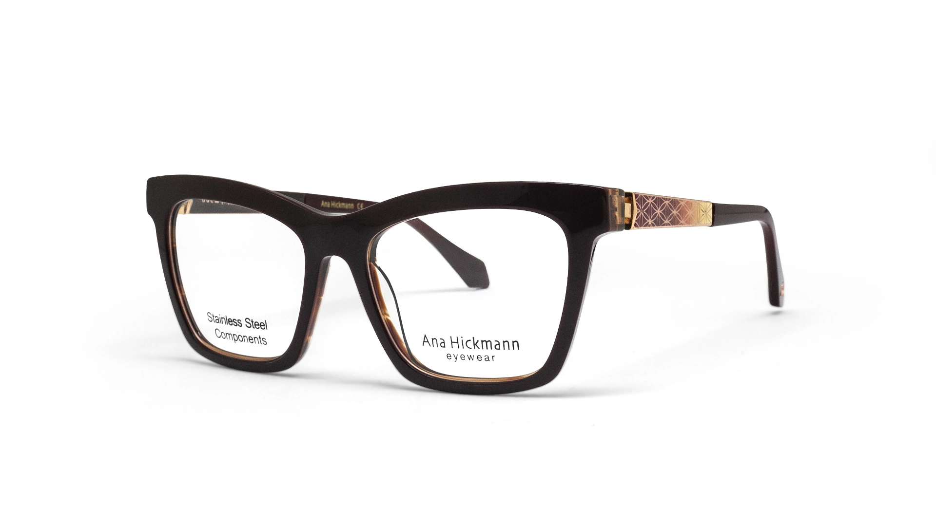 عینک طبی زنانه گربه‌ای آناهیکمن - Ana Hickmann AH6507 - AH6507 E01