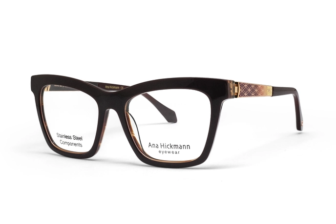 عینک طبی زنانه گربه‌ای آناهیکمن - Ana Hickmann AH6507 - AH6507 E01