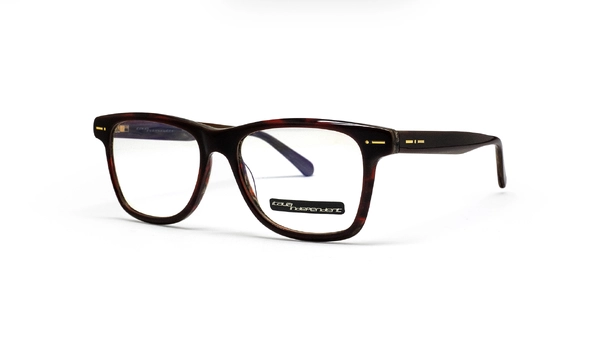عینک طبی ایتالیانو ایندیپندنت کائوچویی با رنگ قهوه ای هاوانا - عکس از زاویه سه چهارم رخ