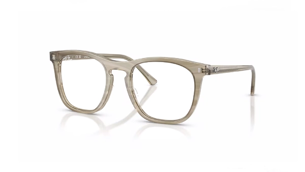 عینک طبی ریبن ترنزیشن Rayban Change Collection RB2210V رنگ شامپاینی و چند رنگ - زاویه سه‌رخ